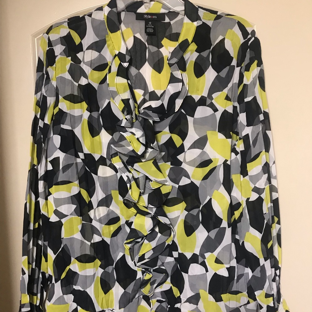 Multi colored blouse